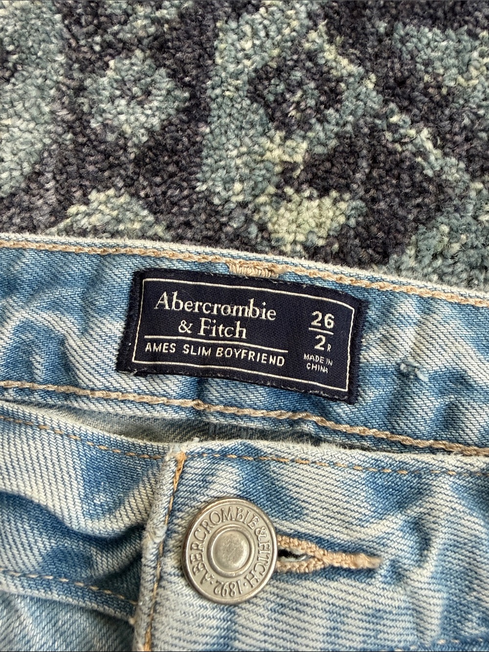Abercrombie & Fitch Distressed Jeans - Picture 2 of 3